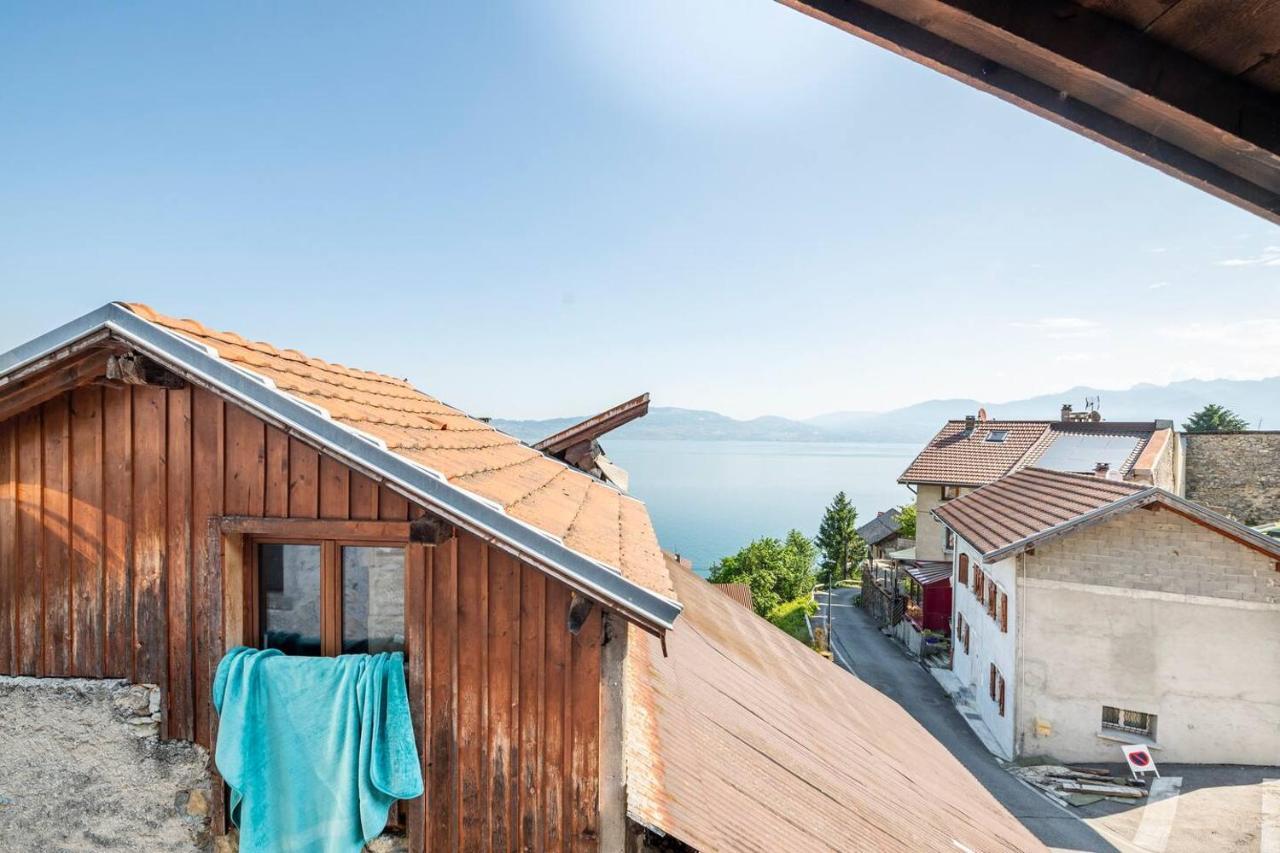 Chez Malou & Hugo Vue Lac Proche Suisse & Stations ! Saint Gingolph Bagian luar foto