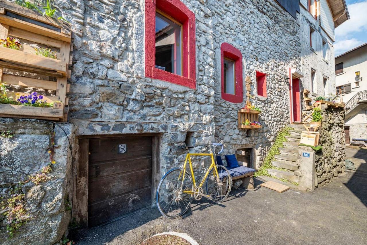 Chez Malou & Hugo Vue Lac Proche Suisse & Stations ! Saint Gingolph Bagian luar foto