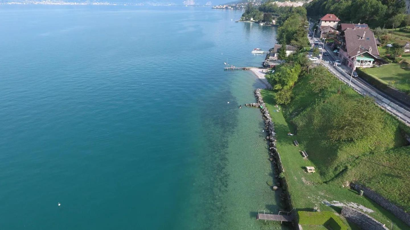 Chez Malou & Hugo Vue Lac Proche Suisse & Stations ! Saint Gingolph Bagian luar foto