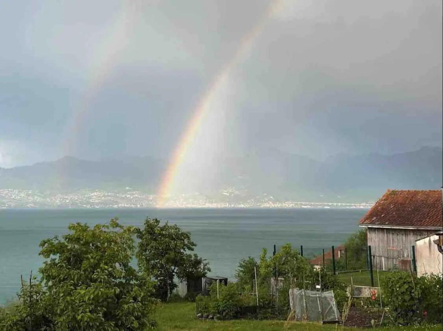 Chez Malou & Hugo Vue Lac Proche Suisse & Stations ! Saint Gingolph Bagian luar foto